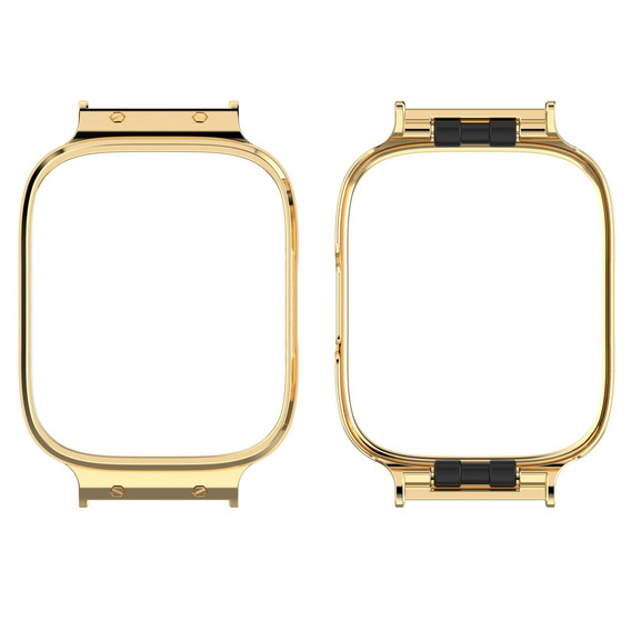 Etui metalowe do Xiaomi Redmi Watch 3 Active, Złote