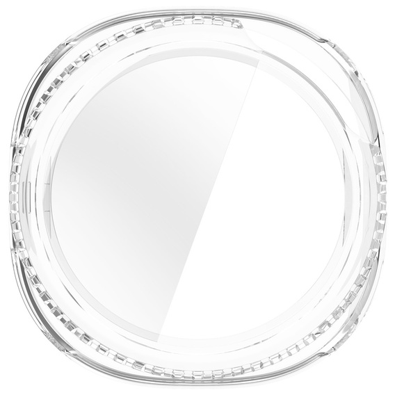 2w1 Etui + Szkło Hartowane do Samsung Galaxy Watch 8 Classic 46mm, Przezroczyste