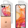 Folia Hydrogel do Motorola Razr 60 Ultra na tylny, przedni i wewnętrzny ekran - przezroczysta