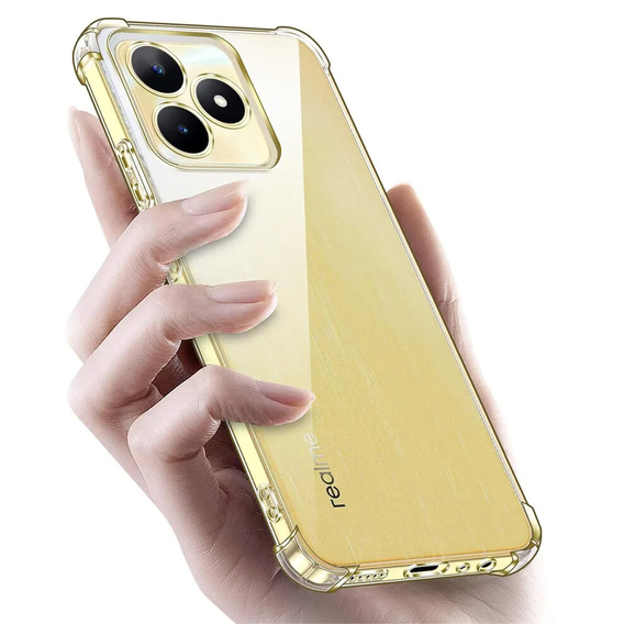 Etui do Realme Note 50, Dropproof, przezroczyste