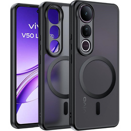 Etui do Vivo V50 Lite 4G / 5G, do MagSafe, ERBORD Matt Case, czarny