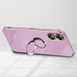 Etui do Oppo A17, Electro Ring, fioletowe