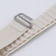 Pasek Nylonowy do Apple Watch 1/2/3/4/5/6/7/8/9/10/11/SE Ultra 1/2/3 42/44/45/46/49mm, Beżowy