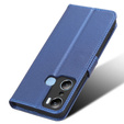 Etui z klapką do Infinix Hot 20i, Wallet Smart Magnet Case, niebieskie
