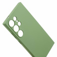 Etui do Samsung Galaxy S24 Ultra, Silicone Lite, zielone