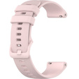 Pasek Silikonowy uniwersalny 22mm, z teksturą siatki, Różowy