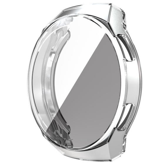 2w1 Etui z osłoną na ekran do Huawei Watch GT 2E 46mm, Przezroczyste