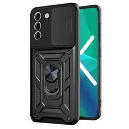 Etui pancerne do Samsung Galaxy S21, CamShield Slide, czarne