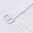 Pasek Silikonowy do Xiaomi Smart Band 10 / 9 / 8, Biały