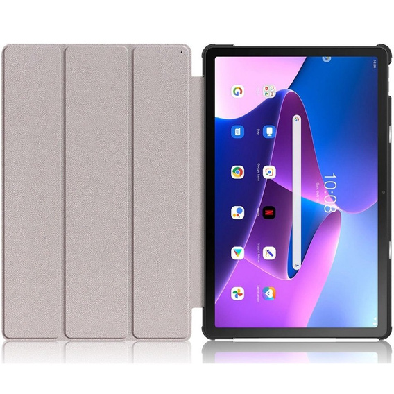 Etui do Lenovo Tab M10 Plus 10.6 TB-125F / TB-128F 3 Gen, Smartcase, bordowe