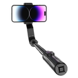 Blavec Selfie Stick Aluminium Fusion P07 z MagSafe, statywem, pilotem i 2 lampami – 1,4 metra