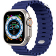 Pasek Silikonowy do Apple Watch 1/2/3/4/5/6/7/8/SE/ULTRA 42/44/45/49MM, Granatowy