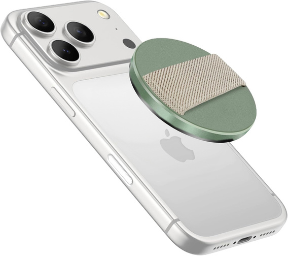 SURITCH MagSafe Magnetyczny uchwyt na palec, zielony