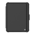 Etui z klawiaturą do iPad 11" 2025 A16 (11 gen.) / iPad 10.9" 2022 (10 gen.), NILLKIN Bumper Pen Slot, czarne