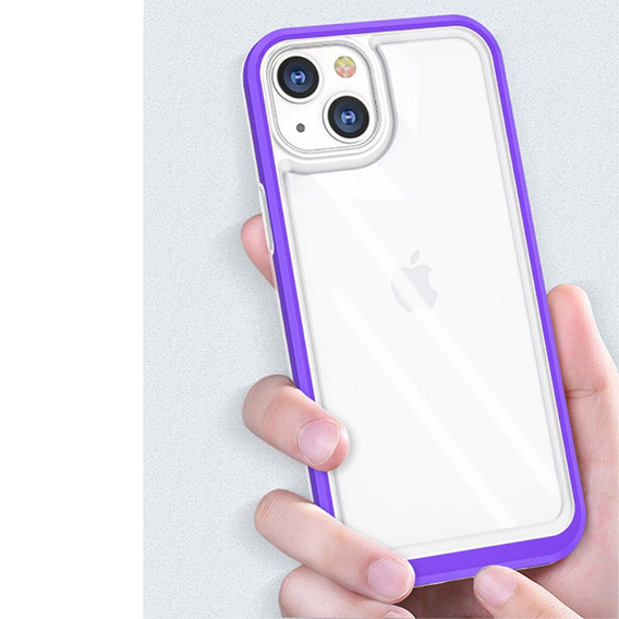 Etui ERBORD do iPhone 13 Mini, Hybrid Frame, Purple