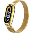 Pasek Bransoleta Milanese do Xiaomi Smart Band 10 / 9 / 8, Złoty