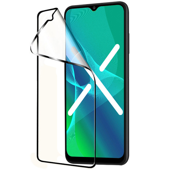 Szkło Hybrydowe 5D Full Glue Ceramic do Samsung Galaxy A70, Black