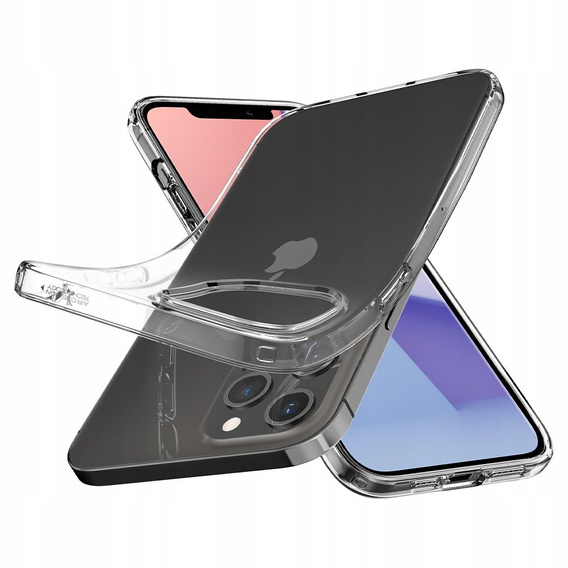 Etui Spigen do iPhone 12 Mini, Liquid Crystal, przezroczyste