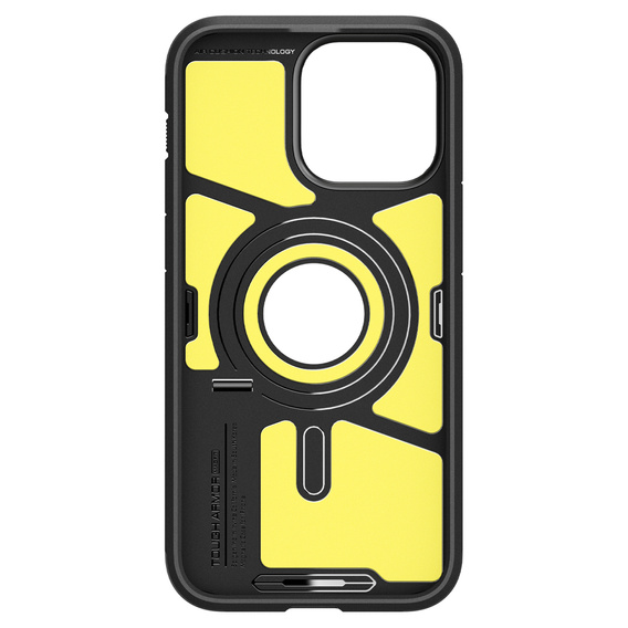 OUTLET Etui Spigen do iPhone 15 Pro Max, Tough Armor Mag MagSafe, Czarne
