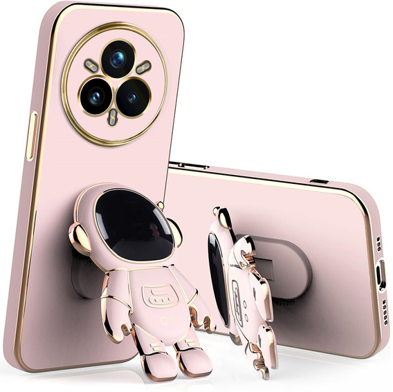 Etui do Realme 14 Pro+ 5G, Astronaut, różowe