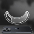 Etui do iPhone 16 Pro Max, ERBORD Slim, przezroczyste + Szkło 9H