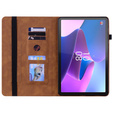 Etui do Lenovo Tab P11 Gen 2 TB350FU TB350XU 11.5", Wallet Pen Slot, brązowe