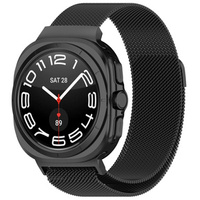 Pasek Bransoleta Milanese do Samsung Galaxy Watch Ultra 47mm, Czarna