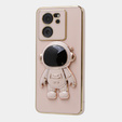 Etui do Xiaomi 13T / 13T Pro, Astronaut, różowe rose gold