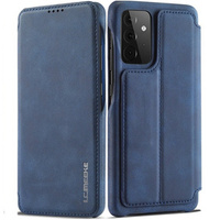 Etui z klapką do Samsung Galaxy A52 5G / 4G, LC.IMEEKE, niebieskie