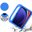 Etui dla dzieci do Samsung Galaxy Tab S10 Lite / S10 FE / S9 FE, z uchwytem, niebieskie