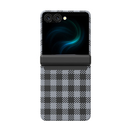 Etui Benks Magnetic Armor Vichy Spin Kevlar 1000D BK48 do Samsung Galaxy Z Flip7 – czarny / biały