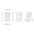 Forever Ładowarka bezprzewodowa MagSafe 5w1 z Powerbankiem, biała