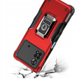 Etui do Xiaomi Poco X4 Pro 4G, Dual-Layer Armor, czerwone