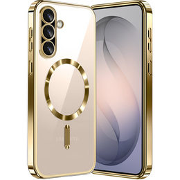 Etui do Samsung Galaxy S26 Plus, Electro MagSafe, złote