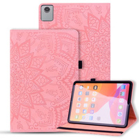 Etui z klapką do Lenovo Tab M11, flower, różowe