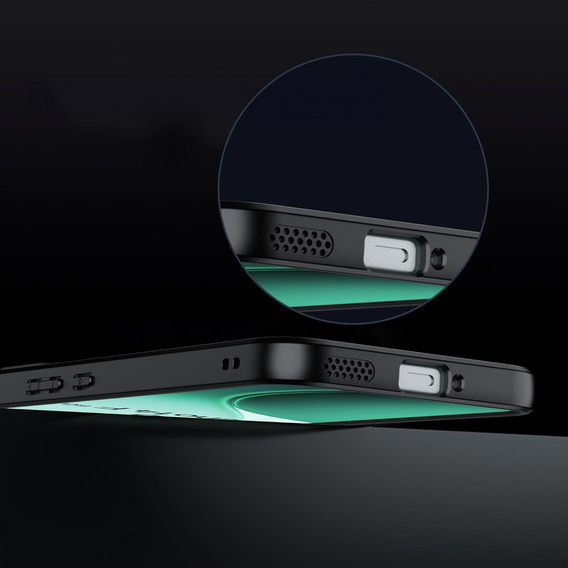 Etui do Oppo Reno 14, Matt Case, do MagSafe, matowe czarne
