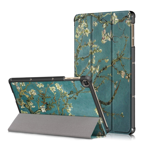 Etui do Huawei Matepad T10 / T10S, Tri-fold, Peach Blossom