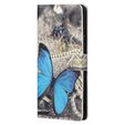 Etui z klapką do Xiaomi Redmi Note 12S, Wallet, Butterfly