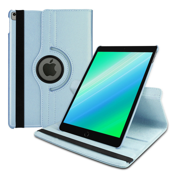 Etui do iPad 10.9" 2022 (10 gen.) / iPad 11" 2025 A16 (11 gen.), Obrotowe 360, niebieskie