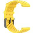 Pasek Silikonowy do Suunto 9 24mm - Żółty