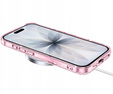 Etui do iPhone 17, ERBORD Glitter MagSafe, różowe