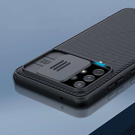 Zestaw Etui NILLKIN do Samsung Galaxy A53 5G, CamShield Case, Czarne + Szkło
