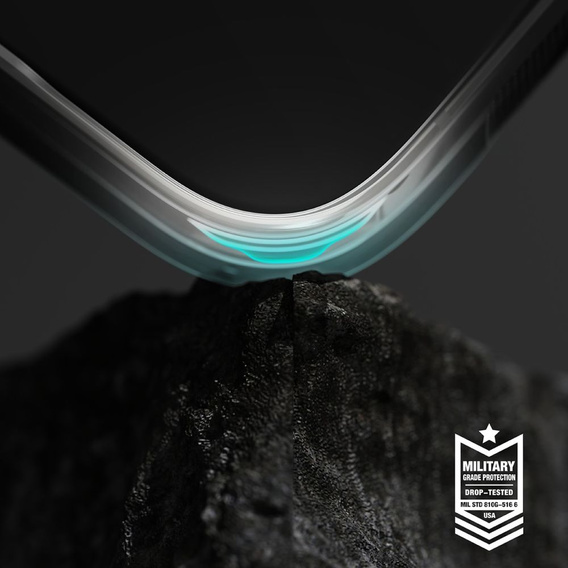Etui Ringke Fusion X do Galaxy A36 / A56 5G, Kamuflaż + Szkło Hartowane 9H