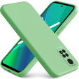 Zestaw Etui Silicone Lite do Xiaomi Redmi Note 11 / 11S, miętowe + szkło