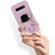 Etui do Samsung Galaxy S10 Plus, Astronaut, fioletowe