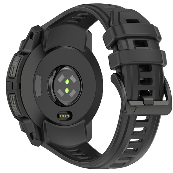 Pasek silikonowy do Garmin Instinct 3 Solar / Instinct 3 AMOLED 50 mm – Czarny