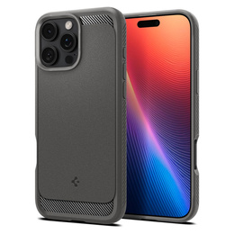 Etui Spigen Rugged Armor Mag MagSafe do iPhone 16 Pro – kolor Grey