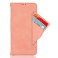 Etui z klapką do Oppo Reno 14 F / 14 FS, Card Slot, różowe