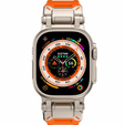 Pasek ERBORD ProTech do Apple Watch 1/2/3/4/5/6/7/8/9/10/11/SE Ultra 1/2/3 42/44/45/46/49mm, Pomarańczowy