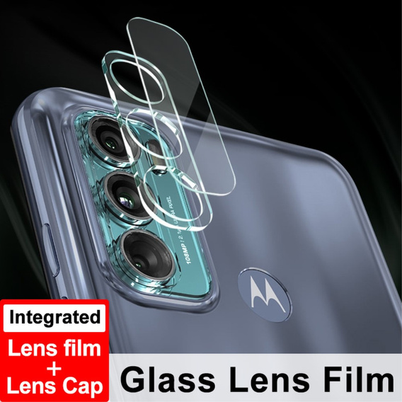 IMAK Szkło na Aparat + osłona obiektywu do Motorola Moto G60